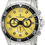 Le Chateau Men’s 7072mssmet_yel Sport Dinamica Chronograph Watch