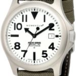 Momentum Men’s 1M-SP00W6G Cordura Stainless Steel Watch with Canvas Band