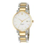 kate spade new york Gramercy Grand Silvertone And Goldtone Stainless Steel Watch