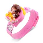 Girls Digital Watch, Kids Children Fashion Casual Barbie Doll Cartoon Decoration Watches Calendar Not Water-resistant Outdoor Party Creative Students Comfortable Lady Pink