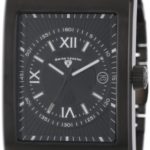 Swiss Legend Men’s 40012-BB-11-RN Limousine Black Textured Dial Black Ion-Plated Stainless Steel Watch