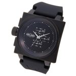 WELDER watch Quartz Chronograph Black ~ Black rubber K26-5300