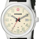 Wenger Men’s 72803 Analog Display Swiss Quartz Green Watch