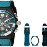 Technomarine Men’s ‘Cruise’ Quartz Stainless Steel and Silicone Casual Watch, Color:Two Tone (Model: TM-115177)
