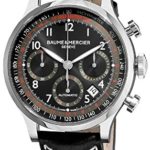 Baume & Mercier Men’s 10001 Capeland Chronograph Black Chronograph Dial Watch