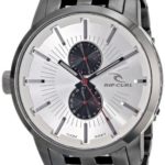 Rip Curl Men’s A2742 “Detroit 24” Stainless Steel Watch with Link Bracelet