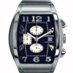 K&BROS Men’s 9425-3 Steel Chronograph Bold Watch