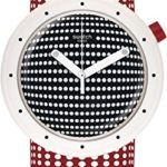Swatch Men’s Originals PNW104 White-White Rubber Swiss Quartz Fashion Watch