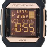 Rip Curl Women’s ‘Maui Mini’ Quartz Plastic and Polyurethane Sport Watch, Color:Black (Model: A1131G-RSG)