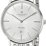 Hamilton Men’s H38755151 Timeless Class Analog Display Automatic Self Wind Silver Watch