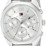 Tommy Hilfiger Women’s 1781628 Sophisticated Sport Silver-Tone Stainless Steel Watch