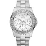 Guess Silver-Tone Multifunction Watch