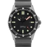 German Military Titanium Watch. GPW GMT. Grey Field Rubber Strap. Sapphire Crystal. 200M W/R.