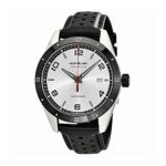 Montblanc TimeWalker Silver Dial Mens Automatic Leather Watch 116058