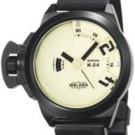 Welder Men’s K24-3101 K24 Analog Black Ion-Plated Stainless Steel Round Watch