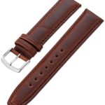 Hadley-Roma Men’s MSM881RB-190 19-mm Brown Oil-Tan Leather Watch Strap