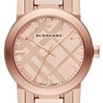 Burberry BU9235 26mm Gold Plated Stainless Steel Case Rose Gold Gold Plated Stainless Steel Synthetic Sapphire Women’s Watch