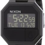 Nixon Re-Run Black Digital Dial Stainless Steel Quartz Men’s Watch A158-001