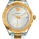 Versace Women’s ‘HELLENYIUM’ Swiss Quartz Stainless Steel Casual Watch, Color:Two Tone (Model: V12030015)