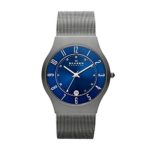 Skagen Men’s 233XLTTN Grenen Grey Titanium Mesh Watch