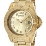 Invicta Women’s 12820 Pro Diver Diamond-Accented Gold-Tone Watch