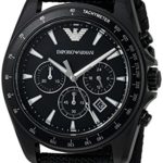 Emporio Armani Men’s AR6131 Sport Black Nylon Quartz Watch