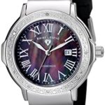 Swiss Legend Women’s 20032D-01 South Beach Collection Diamond Accented Black Watch