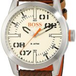Hugo Boss 1513418 Oslo Brown Leather Mens Watch