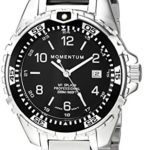 Momentum Women’s Quartz Stainless Steel Diving Watch, Color:Silver-Toned (Model: 1M-DN11BB0)