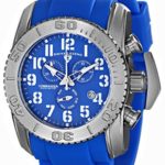 Swiss Legend Men’s 11876-TI-03 Commander Analog Display Swiss Quartz Blue Watch