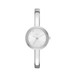 DKNY Women’s ‘Murray’ Quartz and Stainless-Steel-Plated Casual Watch, Color:Silver-Toned (Model: NY2598)