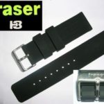 TRASER Rubber Silicon Watch Band / Strap 22mm