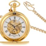 Charles-Hubert, Paris 3556 Gold-Plated Mechanical Pocket Watch