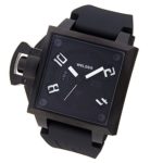 WELDER watch Quartz Deitokarenda black ~ black rubber K25-4103