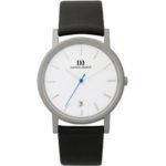Danish Design Men’s Black Leather Watch IQ12Q171