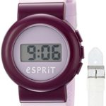 Esprit Kids’ ES105264004 Digital Purple Watch with Interchangeable Straps Set