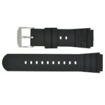 Luminox 3000 Strap Replacement Watch Band Black Silicone 22mm