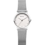 BERING Time 13426-000 Womens Classic Collection Watch with Mesh Band and scratch resistant sapphire crystal. Designed in Denmark.