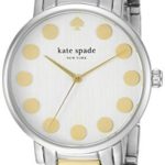 kate spade new york Two Tone Gramercy Dot Stainless Steel Watch
