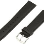 Hadley-Roma Men’s MSM881RA-190 19-mm Black Oil-Tan Leather Watch Strap