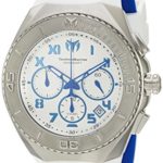 Technomarine Men’s ‘Manta’ Quartz Stainless Steel and Silicone Casual Watch, Color:White (Model: TM-215063)