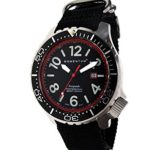 Momentum Men’s Quartz Stainless Steel and Nylon Watch, Color:Black (Model: 1M-DV74R7B)