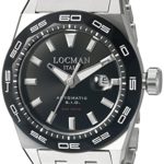 Locman Italy Men’s 0215V1-0KBKNKSBR0 Stealth 300 Metri Analog Display Automatic Self Wind Silver Watch