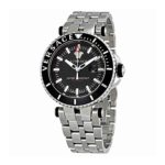 Versace Men’s ‘V-Race’ Swiss Quartz Stainless Steel Casual Watch, Color:Silver-Toned (Model: VAK030016)