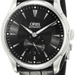 Oris Men’s 623 7582 4074 LS Artelier Analog Display Automatic Self Wind Black Watch