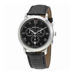 Montblanc Tradition Black Dial Chronograph Automatic Mens Watch 117047