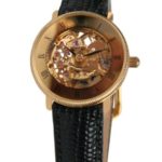 Pedre Women’s Vintage Gold-Tone Mechanical Swiss Parts Watch # V6420GX