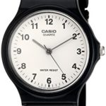 Casio Quartz Resin Casual Watch, Color:Black (Model: MQ24-7B)