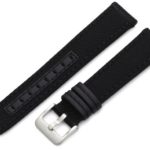 Hadley-Roma Men’s MSM848RA 200 20-mm Black Genuine ‘Kevlar’ Watch Strap