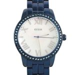 GUESS W0444L4 Blue-Tone Mother-of-Pearl Dial Glits Women’s Watch